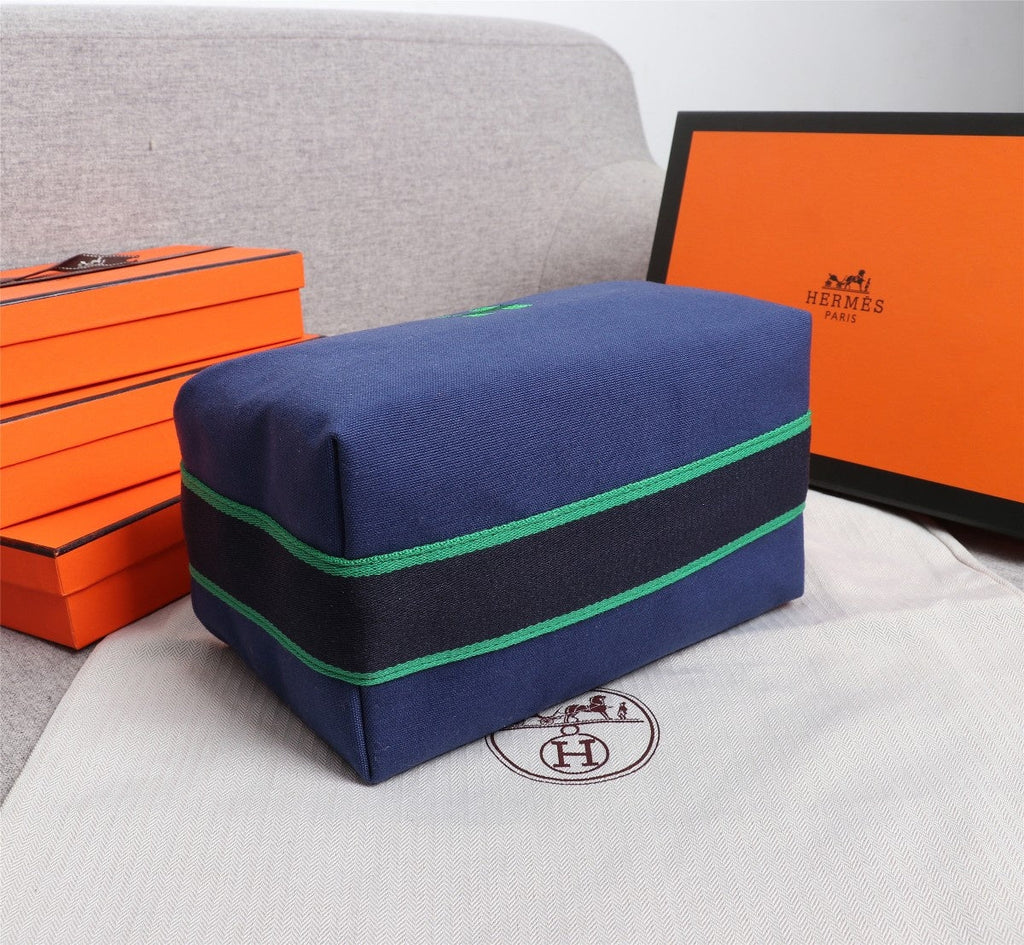 Hermes Bride-A-Brac 25 Azure Canvas