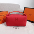 Hermes Bride-A-Brac 21 Red Canvas