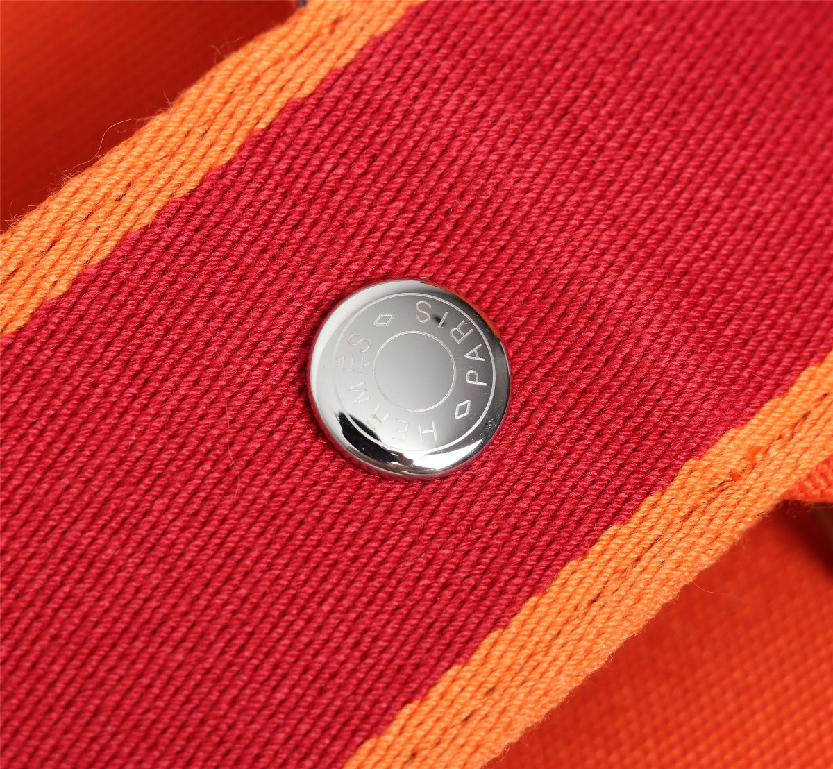 Hermes Bride-A-Brac 21 Orange Canvas
