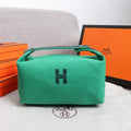 Hermes Bride-A-Brac 25 Jade Canvas