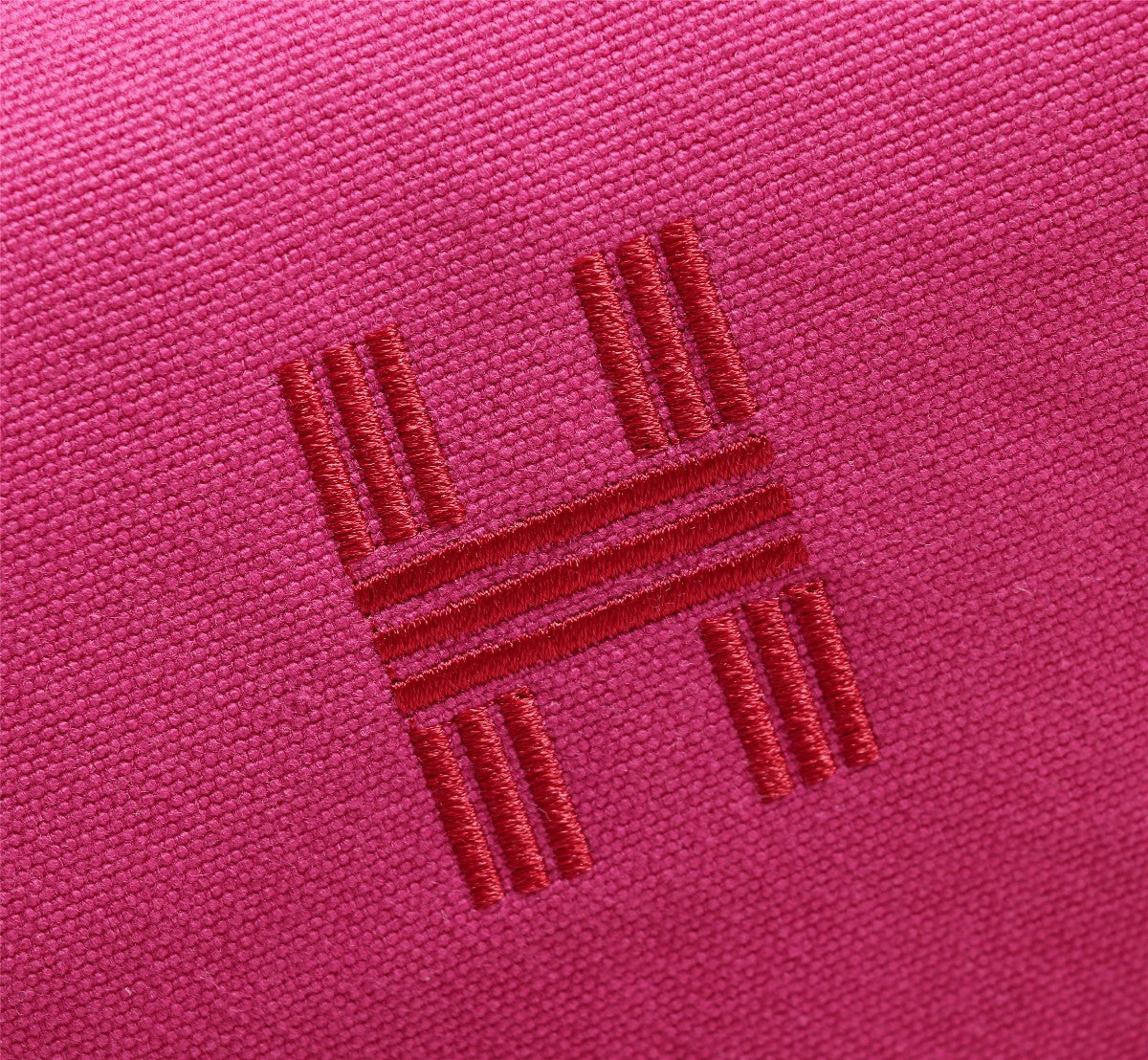 Hermes Bride-A-Brac 21 Deep Pink Canvas