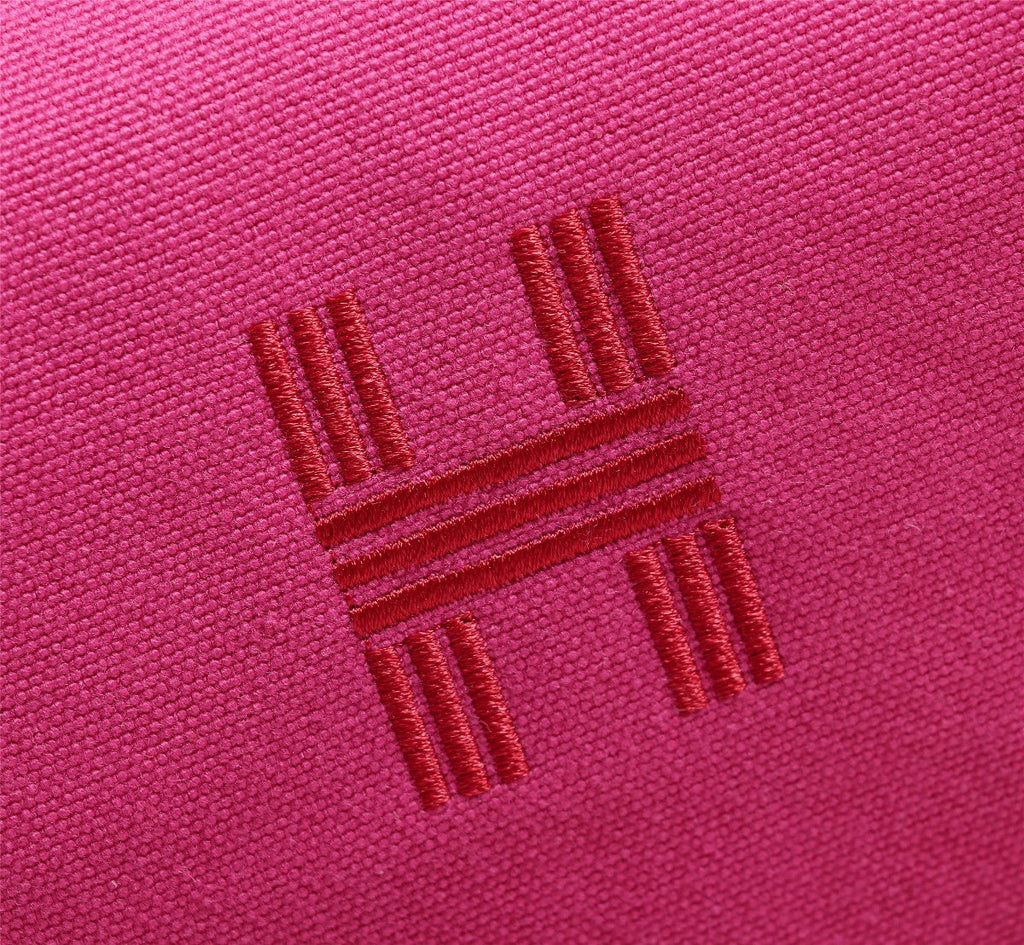 Hermes Bride-A-Brac 25 Deep Pink Canvas