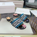 Dior CD Mule Dway Slide 10mm Multi-Motifs Style 10
