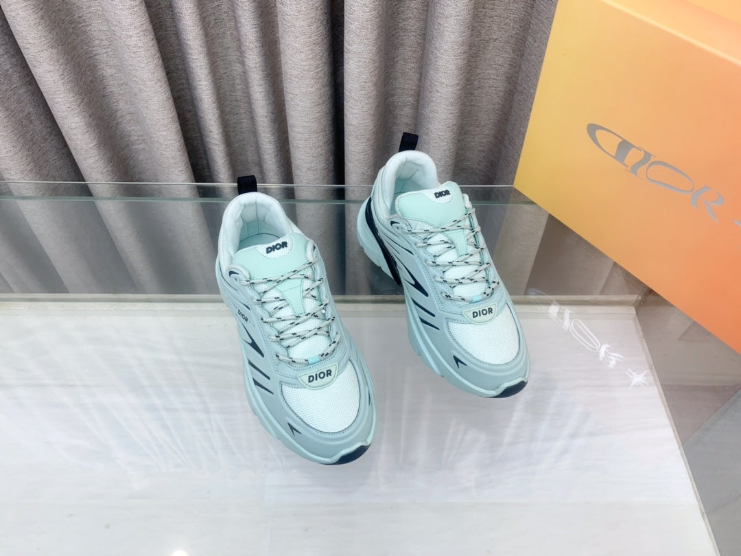 Dior B44 Blade Sneaker Powder Blue Technical Mesh and Technical Fabric