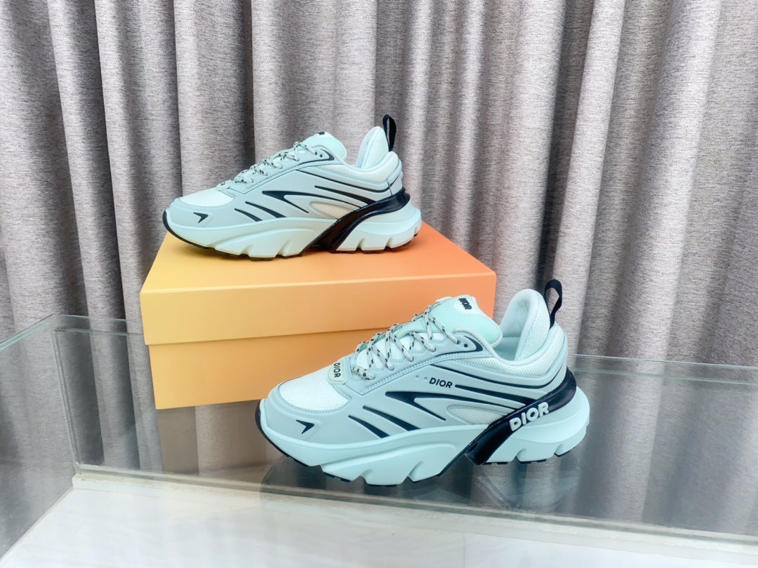 Dior B44 Blade Sneaker Powder Blue Technical Mesh and Technical Fabric