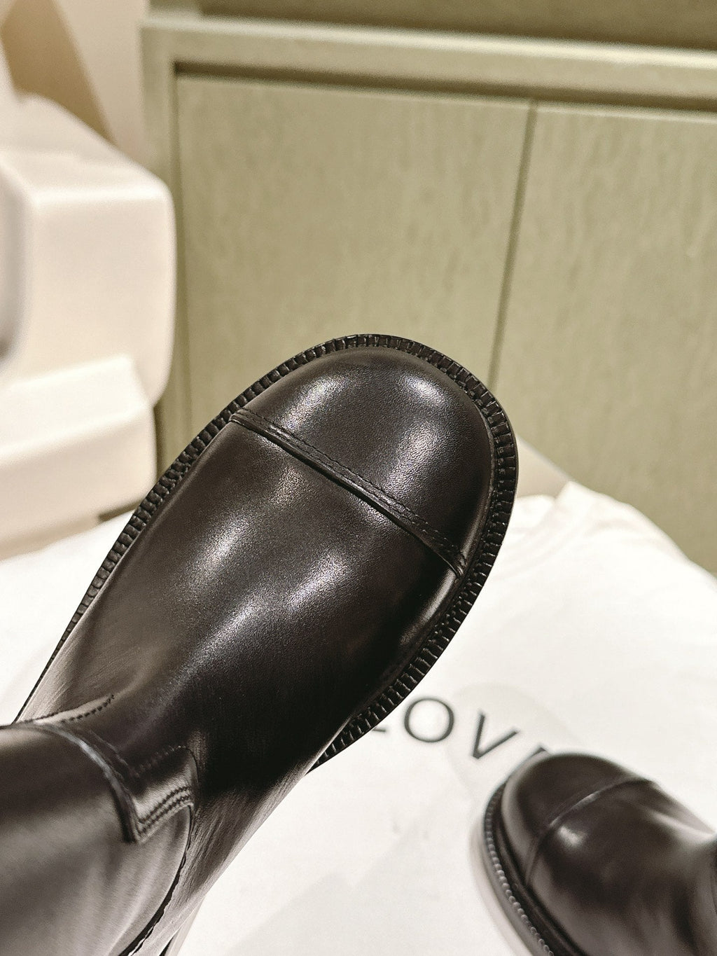 Chanel Short Boots Black Calfskin