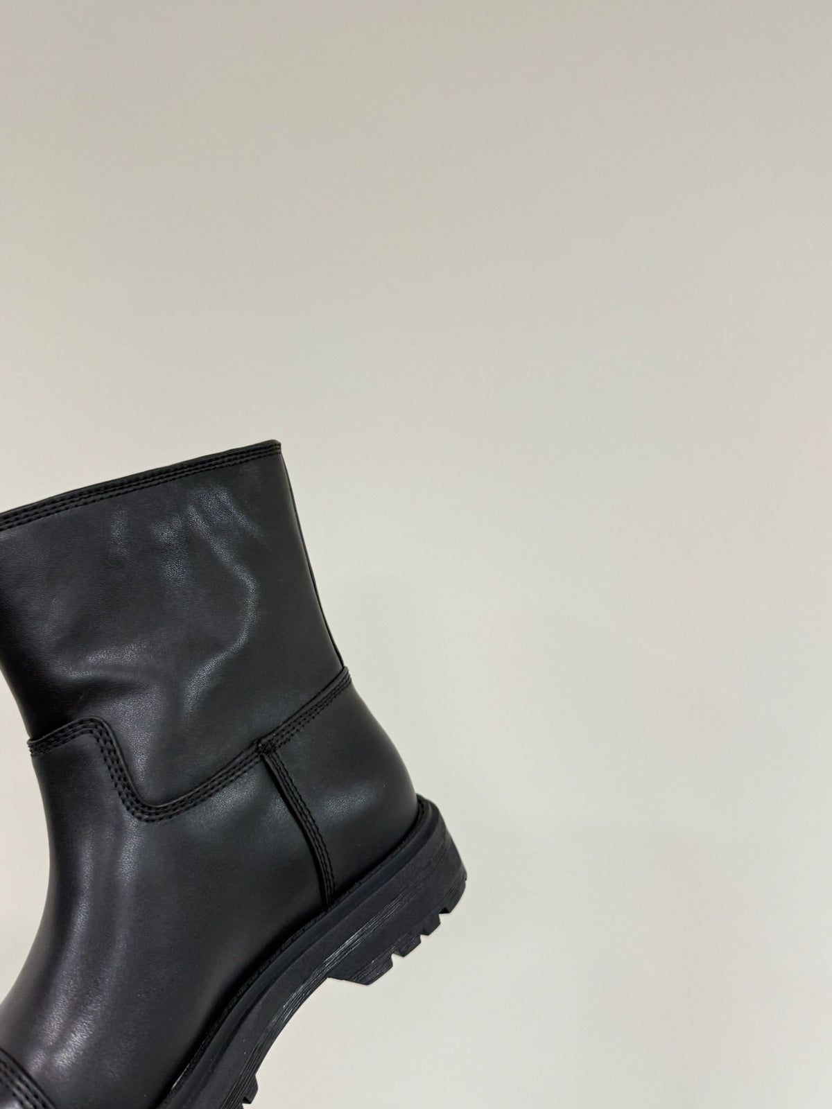 Dior D-Town Ankle Boots in Black Calfskin