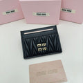 Small Cardholder 10 in Black Lambskin