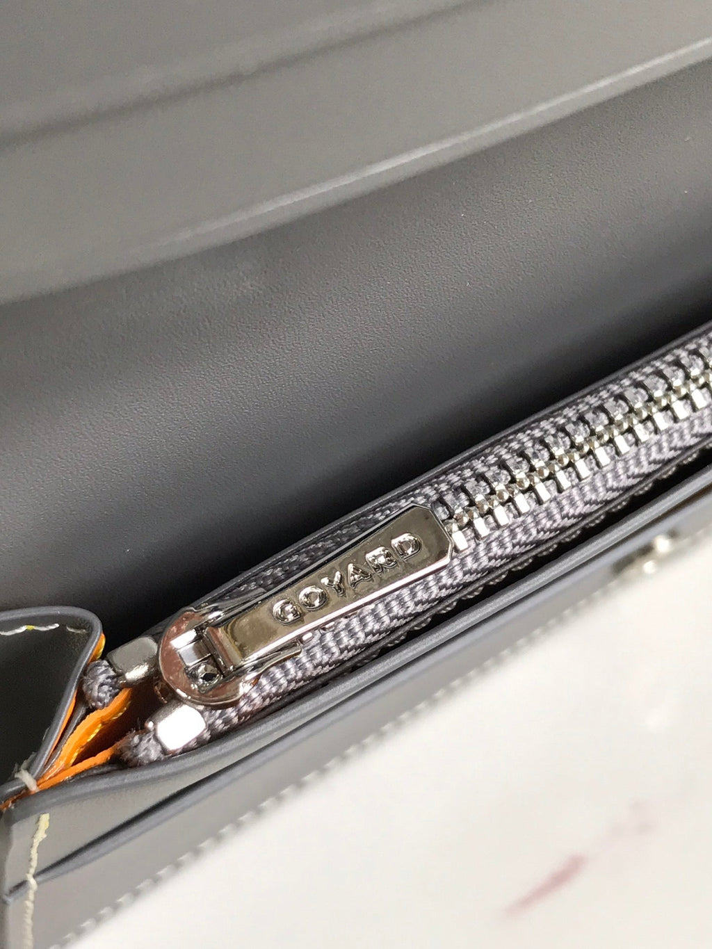 Goyard Richelieu Wallet 19 in Gray Goyardine Canvas