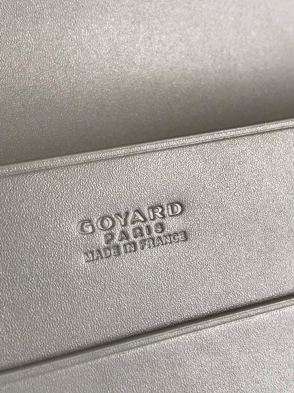 Goyard Richelieu Wallet 19 in Gray Goyardine Canvas