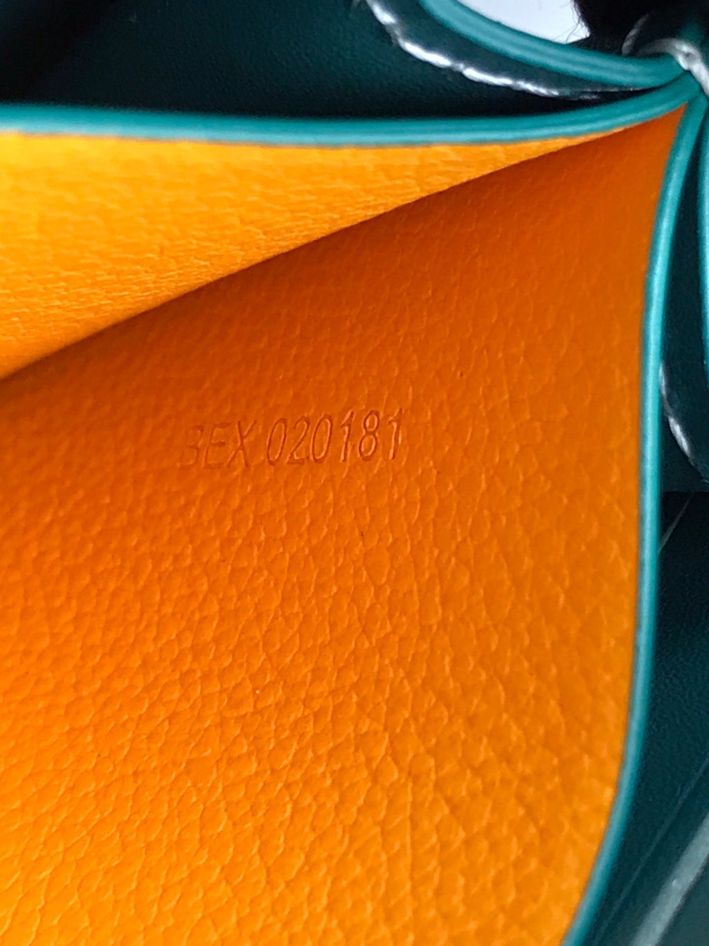 Goyard Matignon Mini Wallet 11 in Green Goyardine Canvas and Calfskin