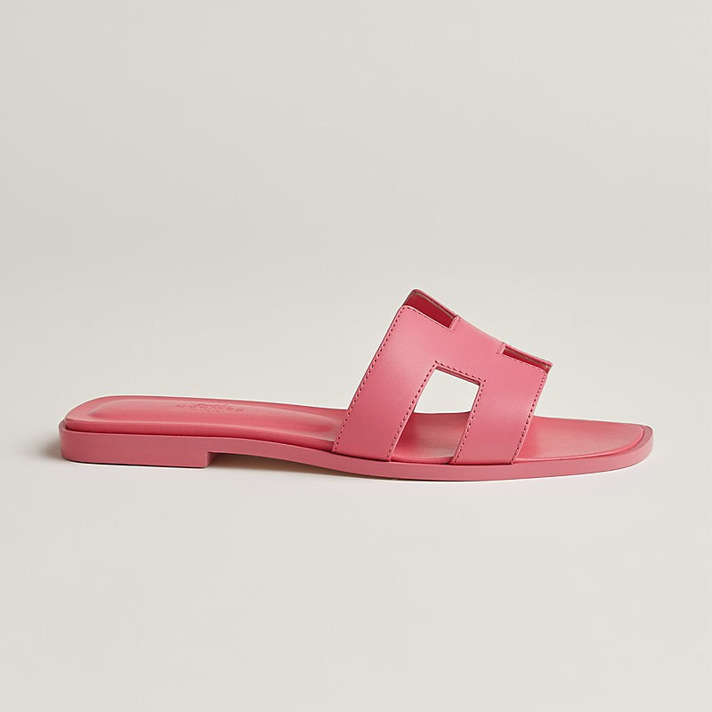 Hermes 0RAN Sandal Rose Petale