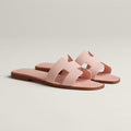 Hermes 0RAN Sandal Rose Pale