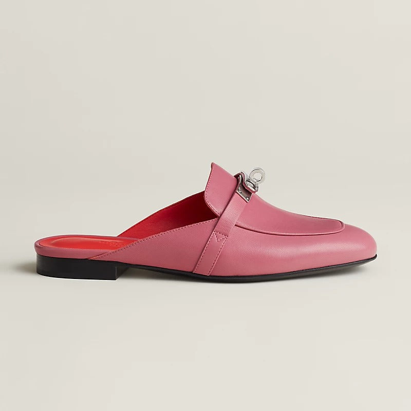 Hermes 0Z Mule Rose Aphrodite