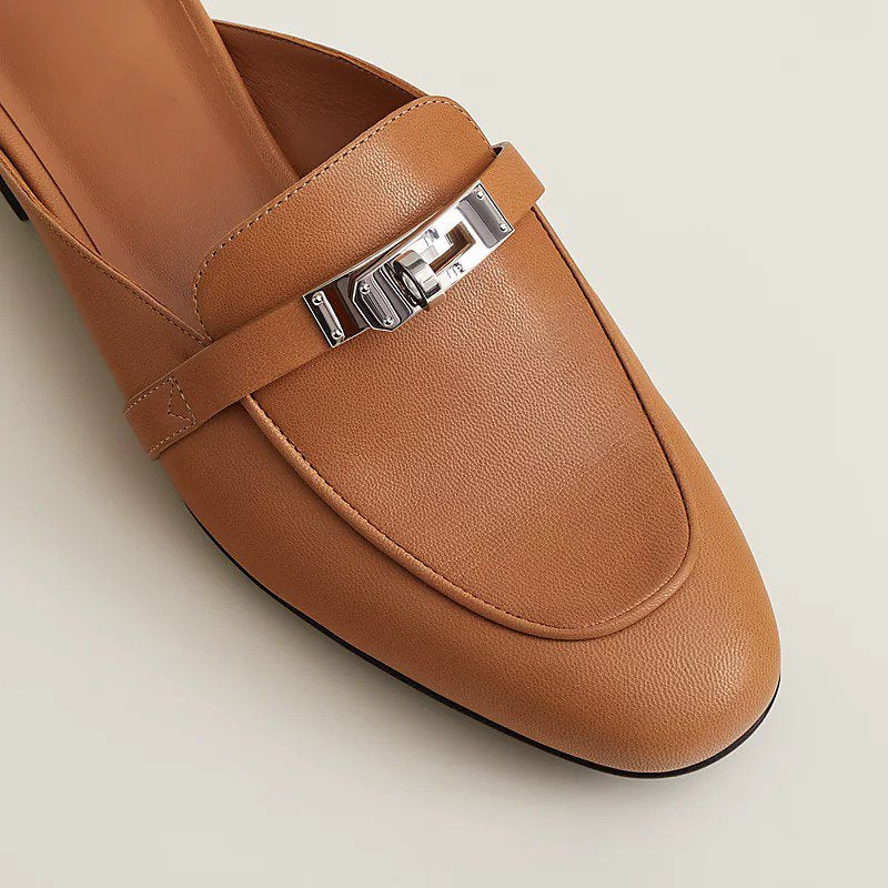 Hermes 0Z Mule Light Naturel